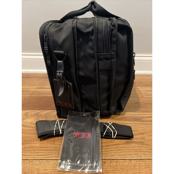 Brand New Tumi Deluxe SafeCase Expandable Computer Brief Case Ballistic Nylon - Picture 4 of 16